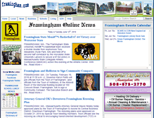 Tablet Screenshot of framingham.com